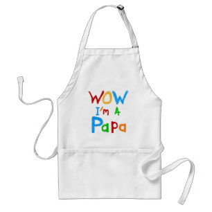わぁ私はパパTシャツとGIftsだ スタンダードエプロン