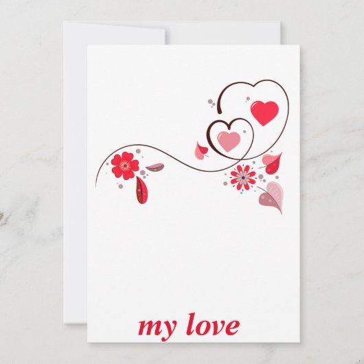 わあモダンあハート シーズンカード (正面)