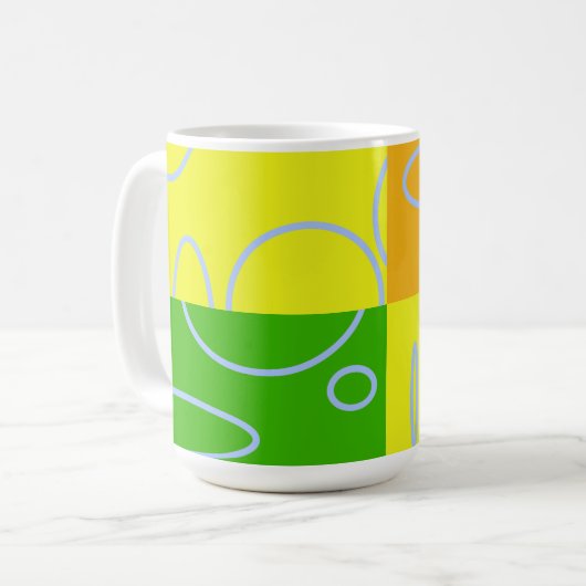 わあモダン コーヒーマグカップ (正面左)