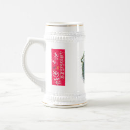 「わあ」リス ビールジョッキ