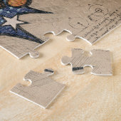 わあ！ヴィンテージ漫画ブックスチームパンクアポップ・アートのート ジグソーパズル (側面)