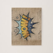 わあ！ヴィンテージ漫画ブックスチームパンクアポップ・アートのート ジグソーパズル (縦)