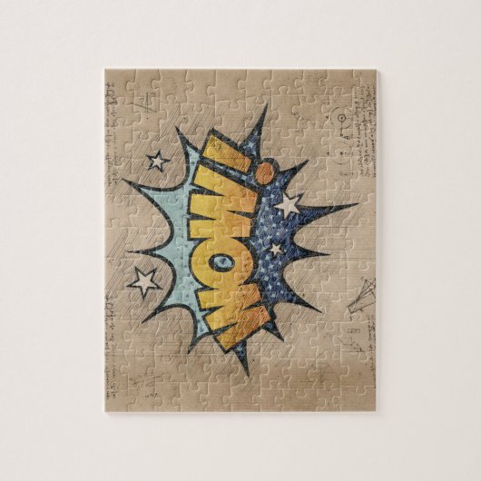 わあ!ヴィンテージ漫画ブックスチームパンクアポップ・アートのート ジグソーパズル (縦)