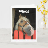 『わあ、馬を言え』が『40』に向かう カード (黄色い花)