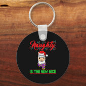 わがままが新しい優しさ クリスマス サンタ Xmas プレミアム キーホルダー (正面)