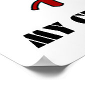 わがままの輪(解剖学的な動脈) ポスター (角)