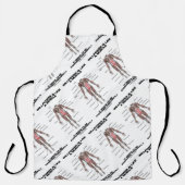 わがままは筋肉を鍛える必要があるようなものだ エプロン (正面)