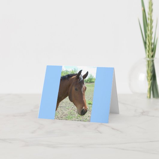 わが友よ、馬 カード (正面)