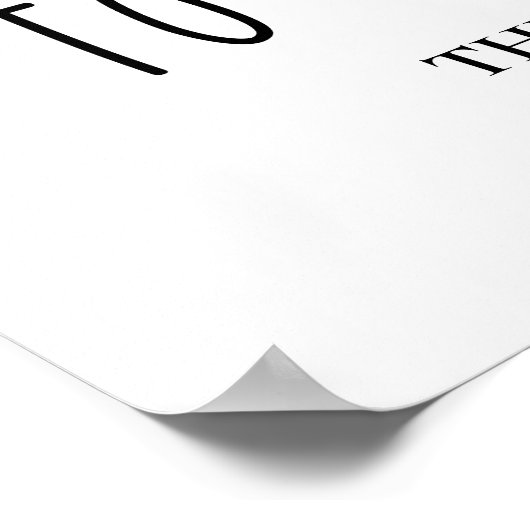 わが家へようこそパーソナライズされた ポスター (角)