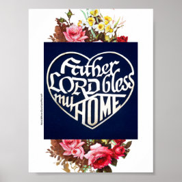 わが家賛美主父 ポスター