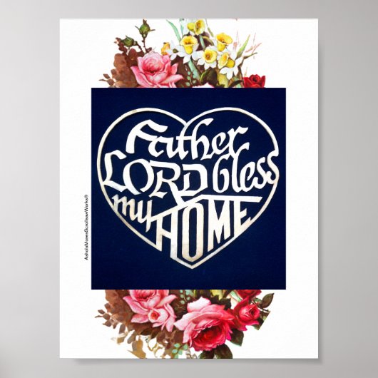 わが家賛美主父 ポスター (正面)