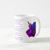 わが父なる主の祈りの言葉 感動的 コーヒーマグカップ (正面右)