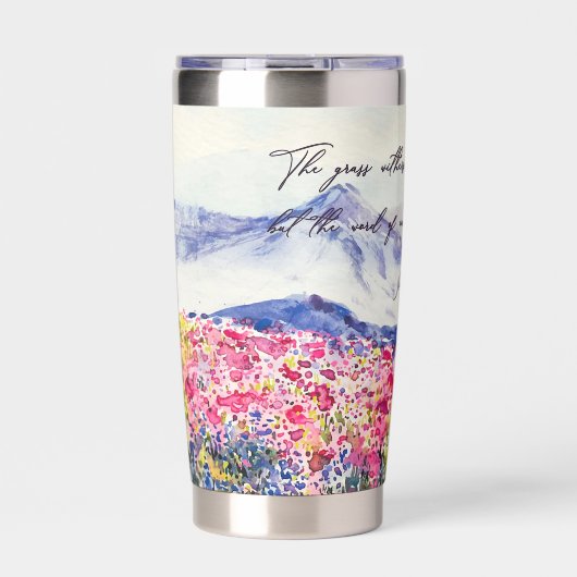 わが神の言葉は永遠に立つ 保温保冷タンブラー (正面)