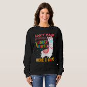 わくわく幼稚園の仮面はこっち来だ! スウェットシャツ (正面フル)