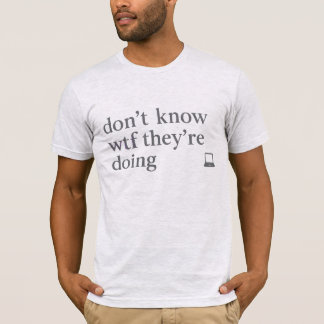 わけわかんない | ソフトグランジグリッチ Tシャツ