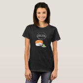 わさびおもしろいてすし蒸日本の美スパイシー食品 Tシャツ (正面フル)