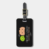 わさびと生姜が永遠に一緒に ラゲッジタグ (正面縦)