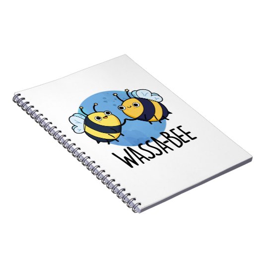 わさびーおもしろわさび蜂パンプン ノートブック (右側)