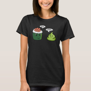 わさび寿司スパイシーな練り日本の馬 Tシャツ