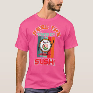わさび手巻き刺身東洋寿司アジア Tシャツ