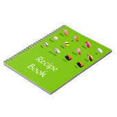 わさび日本のすかわいい食べ物 ノートブック (左側)