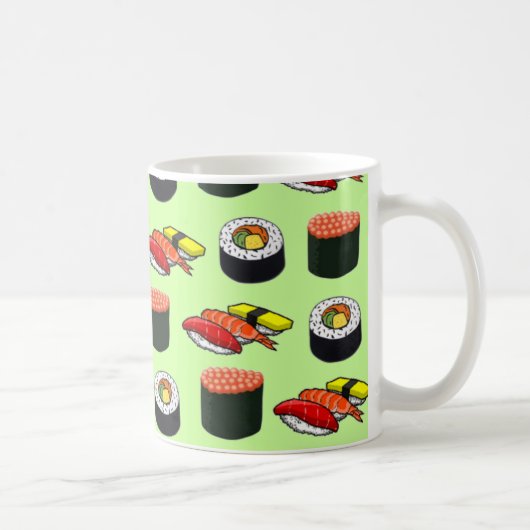 わさび緑すし コーヒーマグカップ (右)