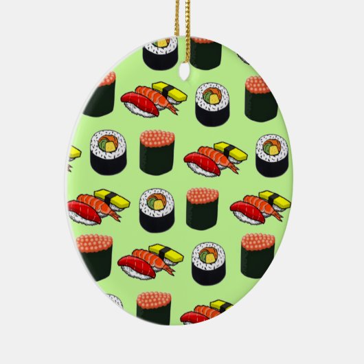 わさび緑すし セラミックオーナメント (右)
