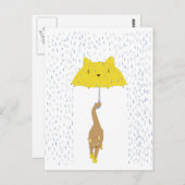 わざと乾く ポストカード (正面/裏面)