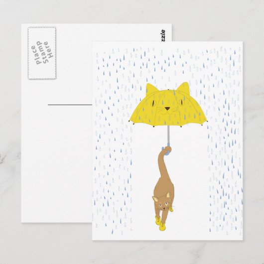 わざと乾く ポストカード (正面/裏面)