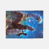 わし星雲 フリースブランケット (正面(横))