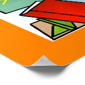 わずかな数学のジョーク ポスター (角)