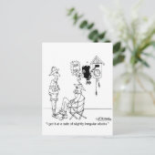 わずかに不規則なカッコウ時計 ポストカード (スタンド正面)