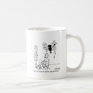 わずかに不規則なハト時計 コーヒーマグカップ
