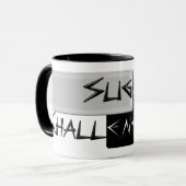 わずかに挑戦されたマグ マグカップ (正面左)