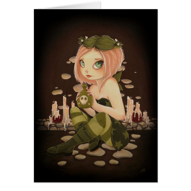 わずかに有毒なカード (正面)