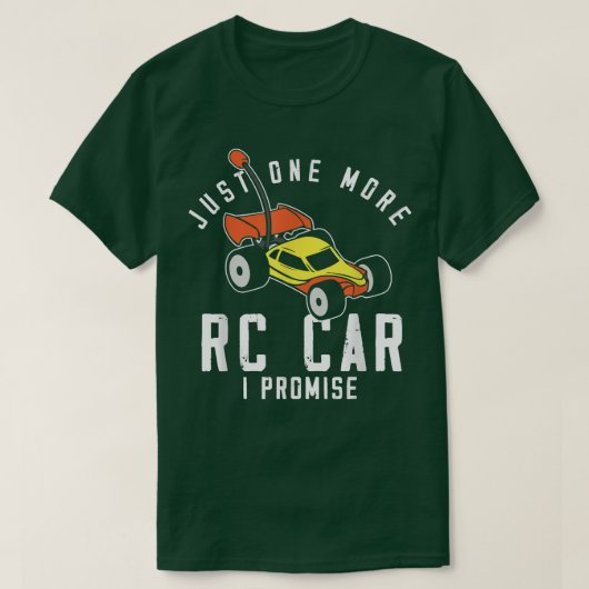 わずか1つのRCカーラジオ制御車レースT Tシャツ (デザイン正面)