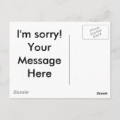 わたおもしろい忘れる ポストカード (裏面)