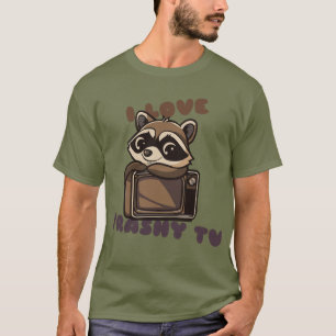 わたくしテレビが大好き Tシャツ