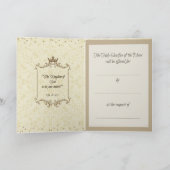 わたしたちの聖母カメル山祭壇ミサ奉献記念 カード (内部)