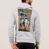 わたしたちはエペソ人ではなく6:12で闘うのだ。 パーカ (裏面)