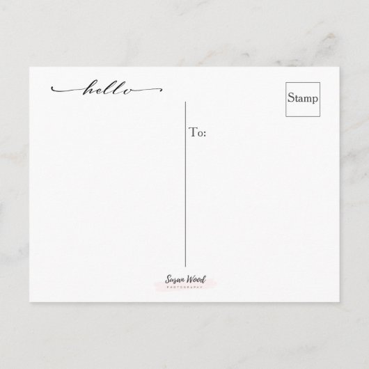 『わたしだ恋しく思けのはがき』 ポストカード (裏面)