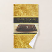 わたしに呼びなさい。そうすればエレミヤに答える33:3 バスタオルセット (ハンドタオル)