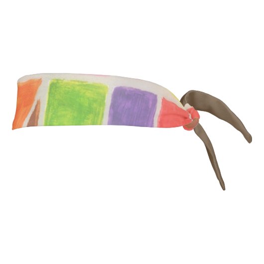 わたしの人生の美しい幸せな色たち タイヘッドバンド (回転90)
