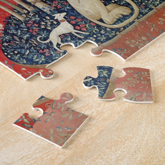 『わたしの唯一の望みには』 ジグソーパズル (側面)