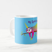 わたしの霊獣はナマケモノだ コーヒーマグカップ (正面左)