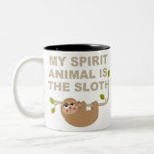 わたしの霊獣はナマケモノだ ツートーンマグカップ (左)