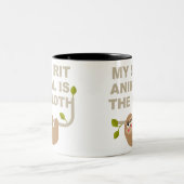 わたしの霊獣はナマケモノだ ツートーンマグカップ (中央)