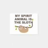 わたしの霊獣はナマケモノだ ポストイット (正面)