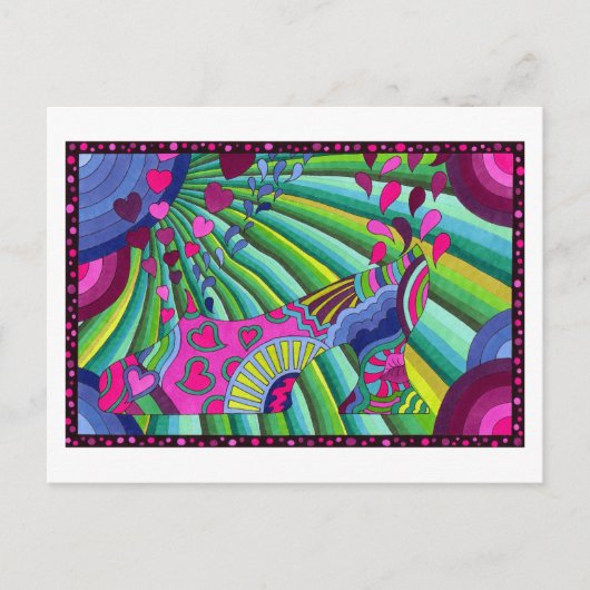 『わたしの靴の魂』のはがき ポストカード (正面)