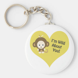 わたしはあなたが大好き！おさるさん キーホルダー